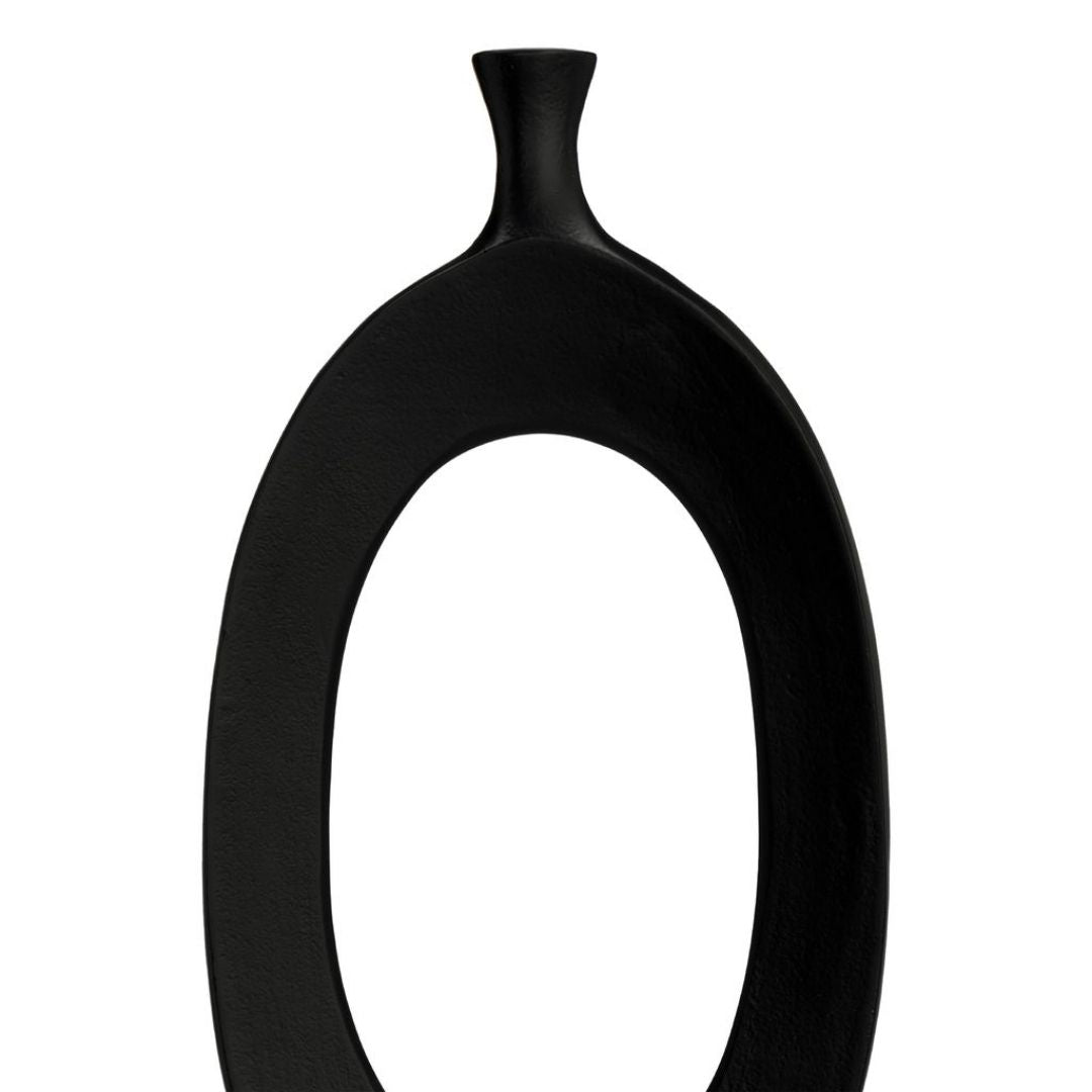 Ankarefo Tall Black Vase Medium
