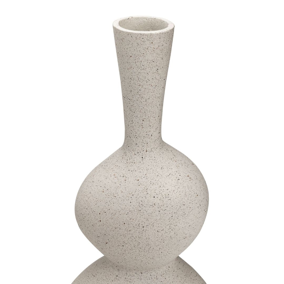 Prush Cream Vase 450 x 175mm