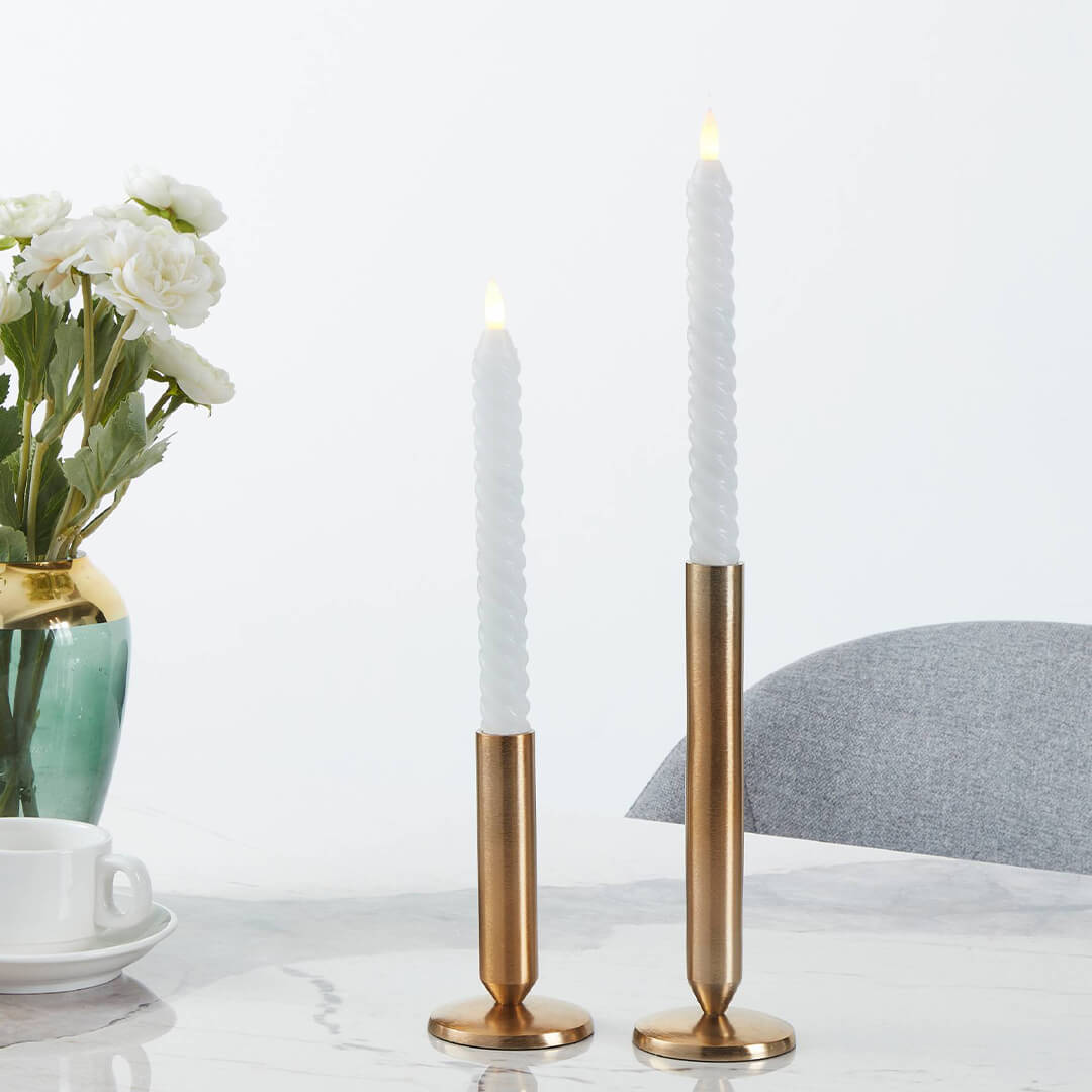 Andrafiabe White LED Candle