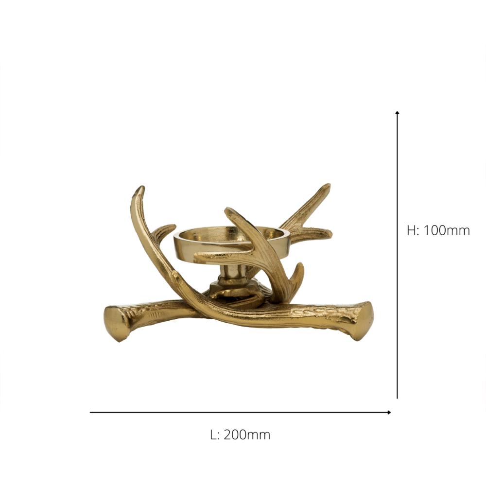 Selising Gold Candle Holder
