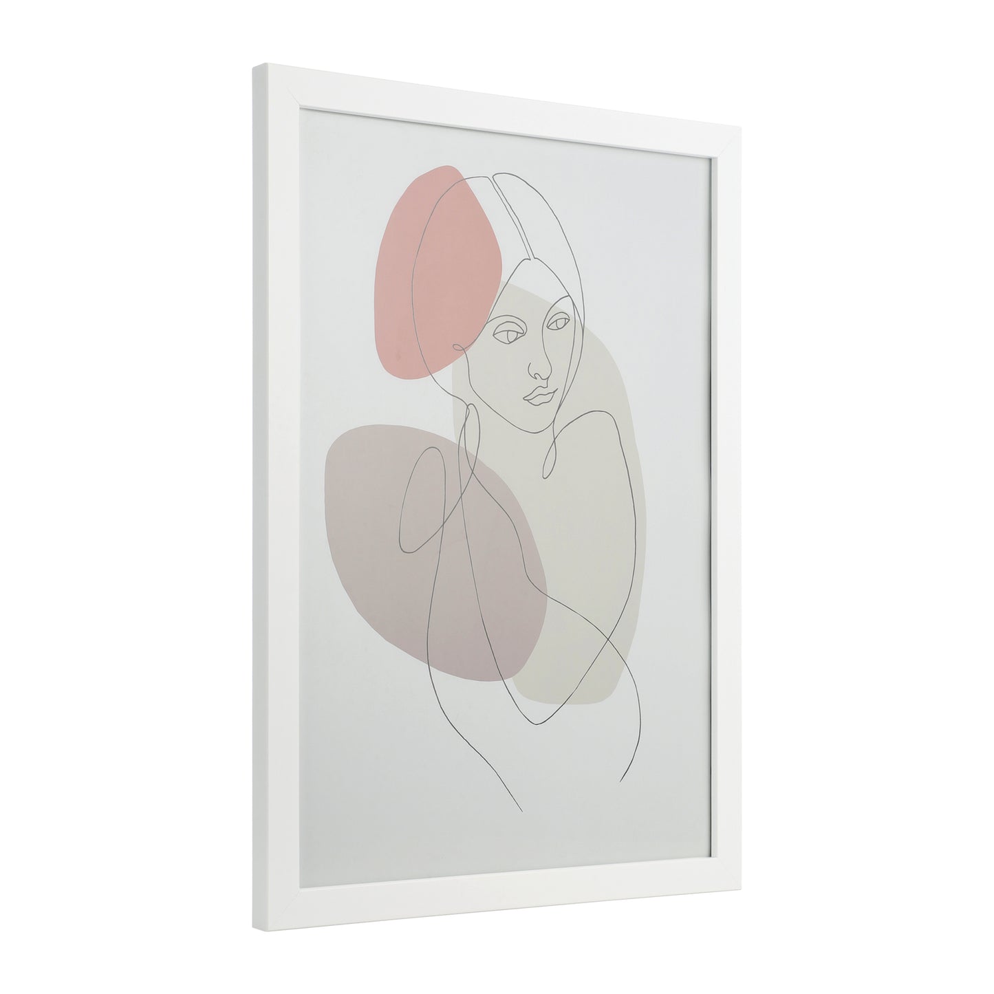 Roberval Pink Framed Print