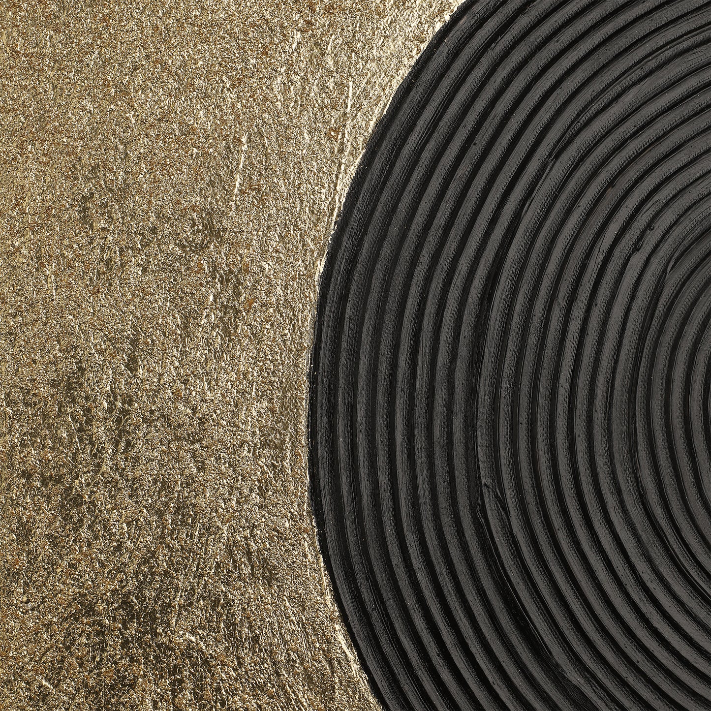 Roberval Black and Gold Canvas Set