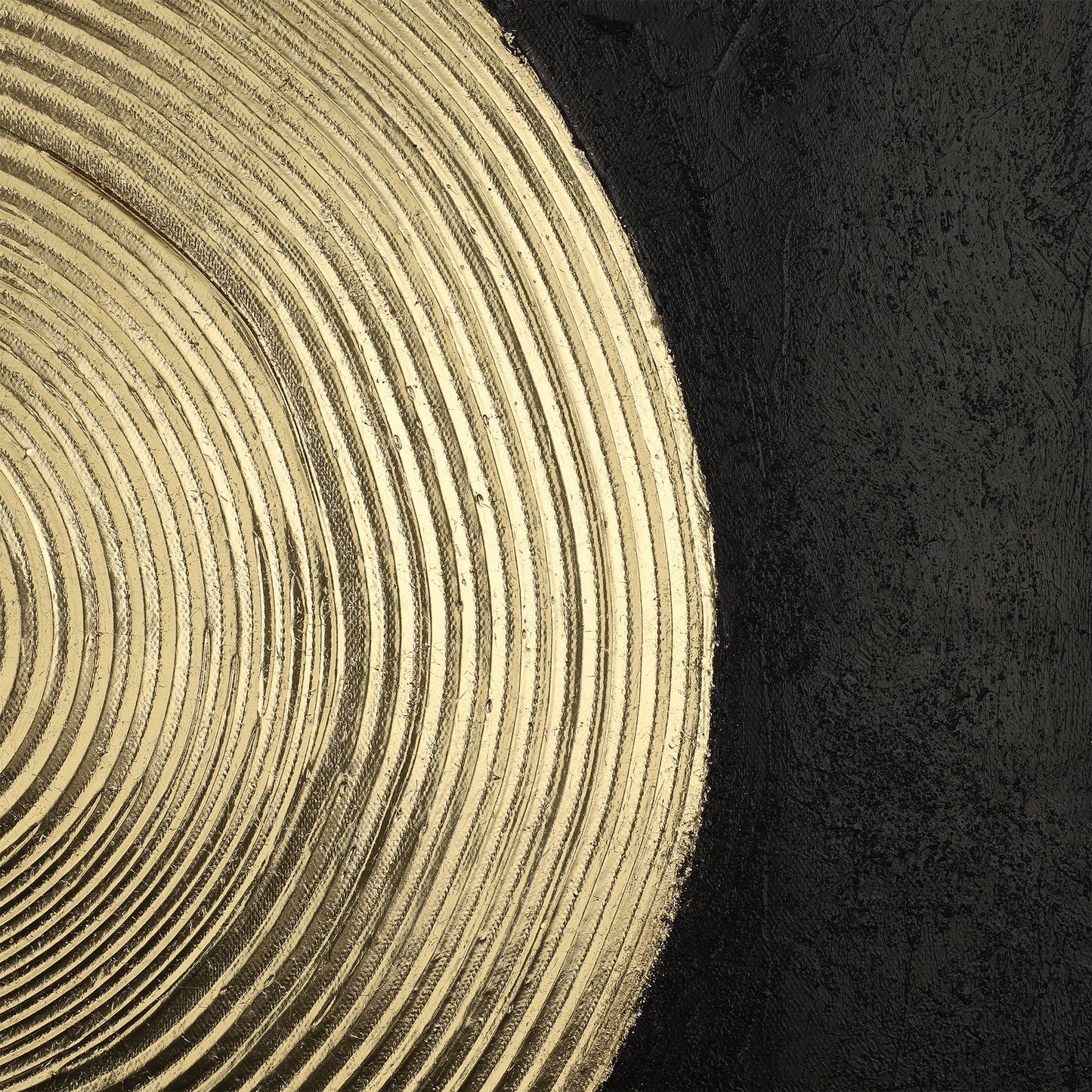 Roberval Black and Gold Canvas Set