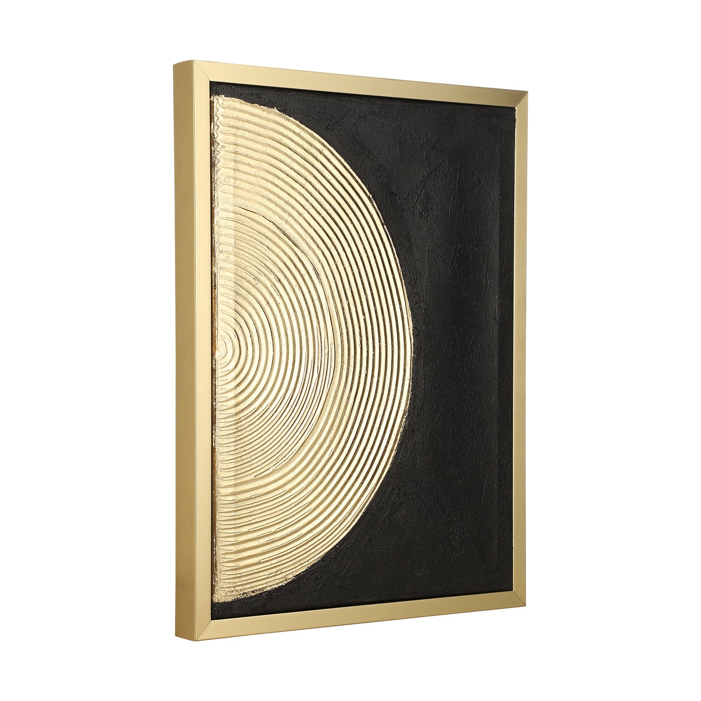 Roberval Black and Gold Canvas Set