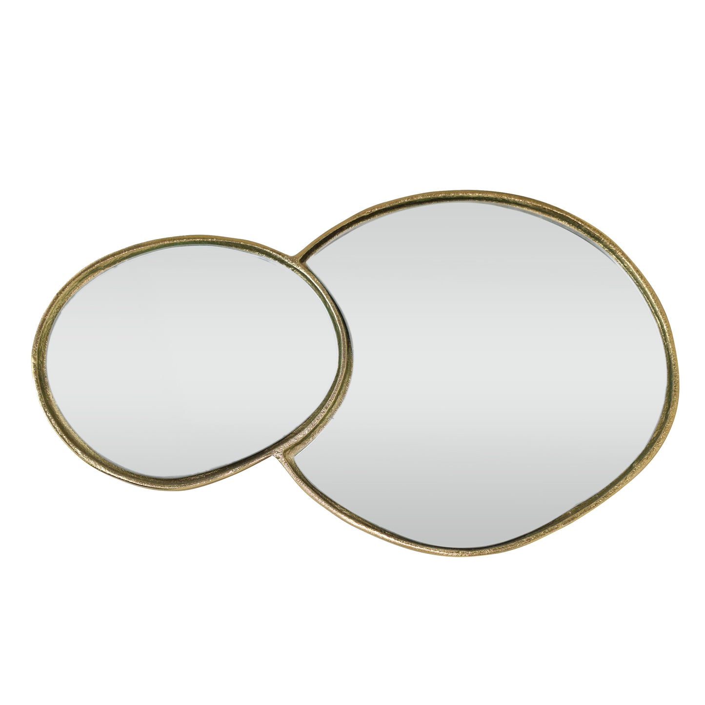 Bani Double Blob Mirror Gold