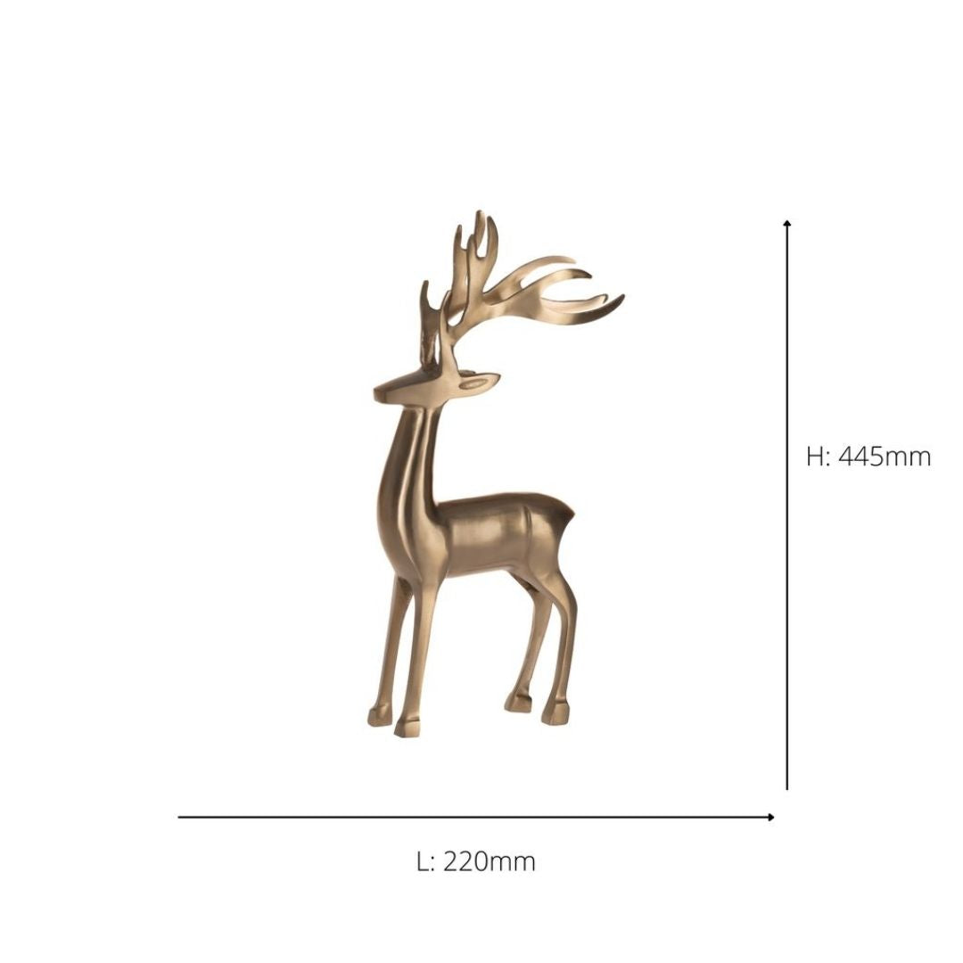 Baligian Gold Stag Ornament