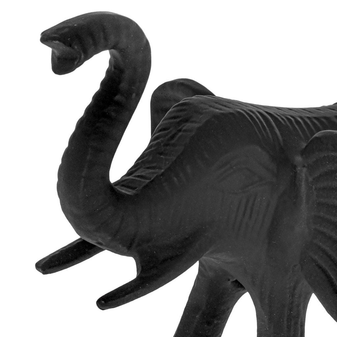 Jabonga Black Elephant Ornament II