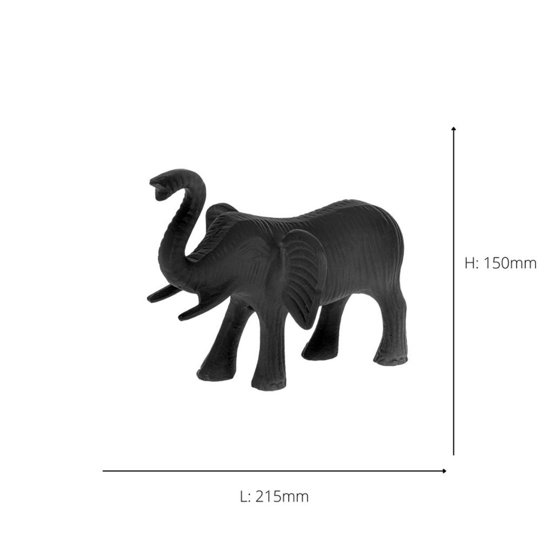 Jabonga Black Elephant Ornament II