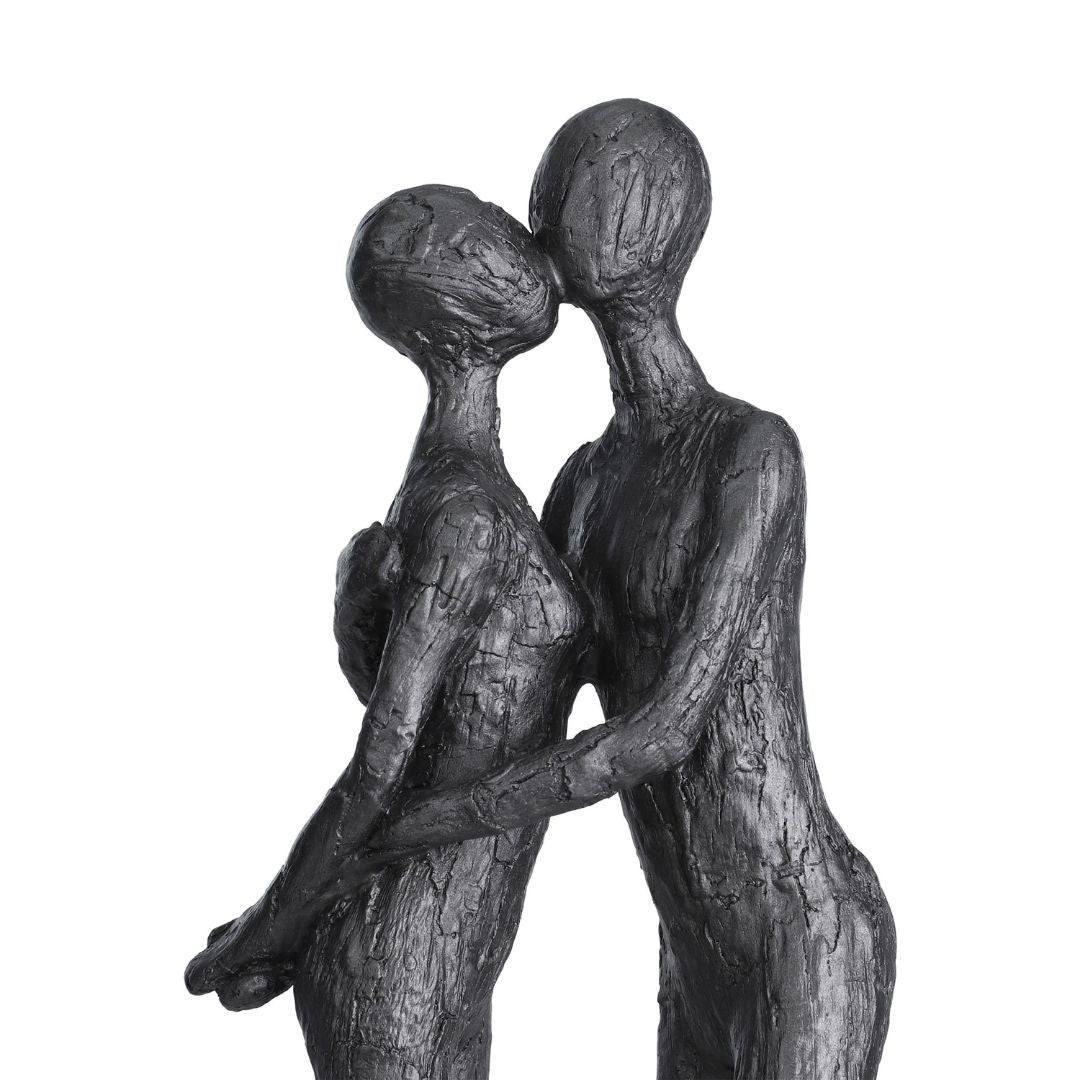 Couple Kissing Metal Ornament