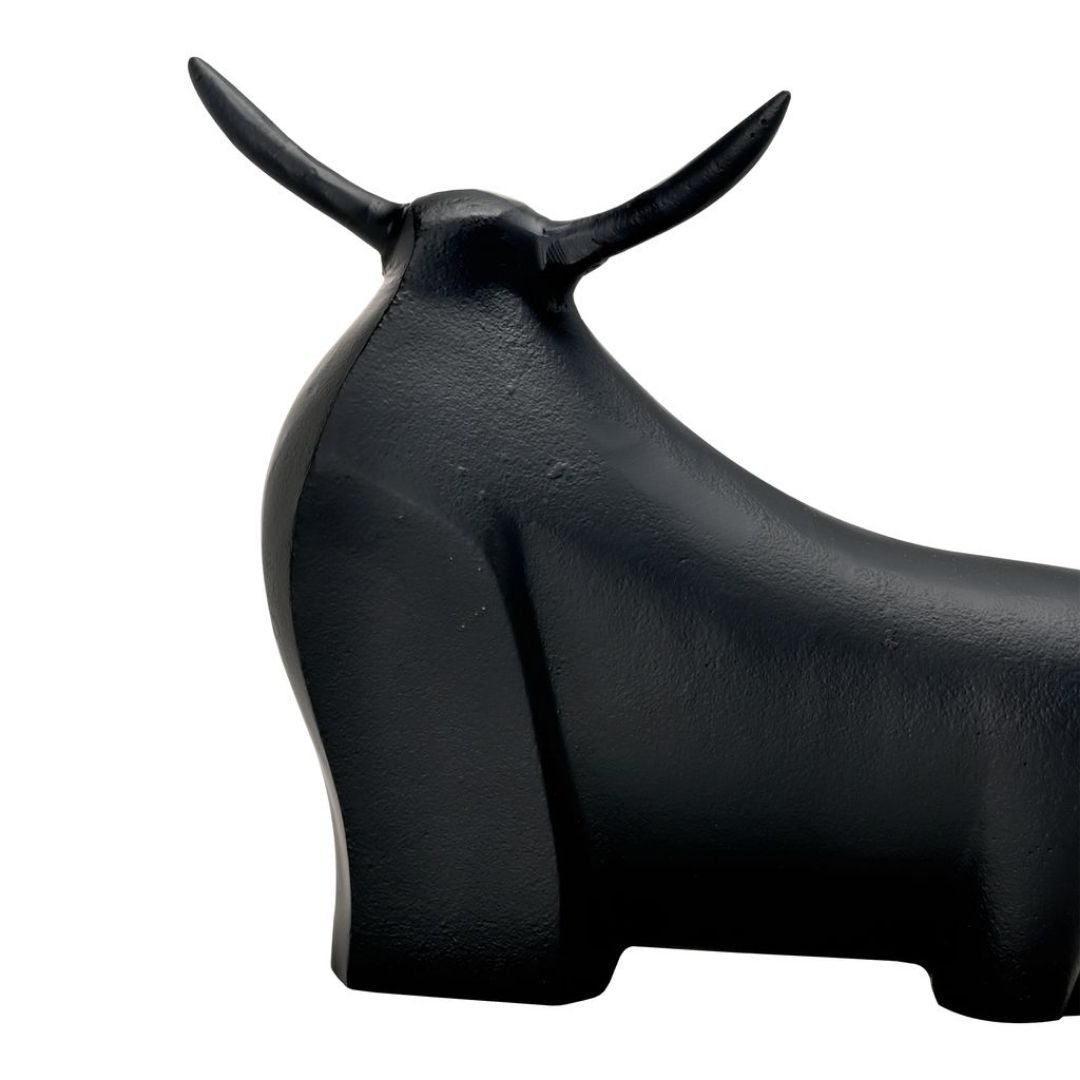 Jagna Black Bull Ornament Large