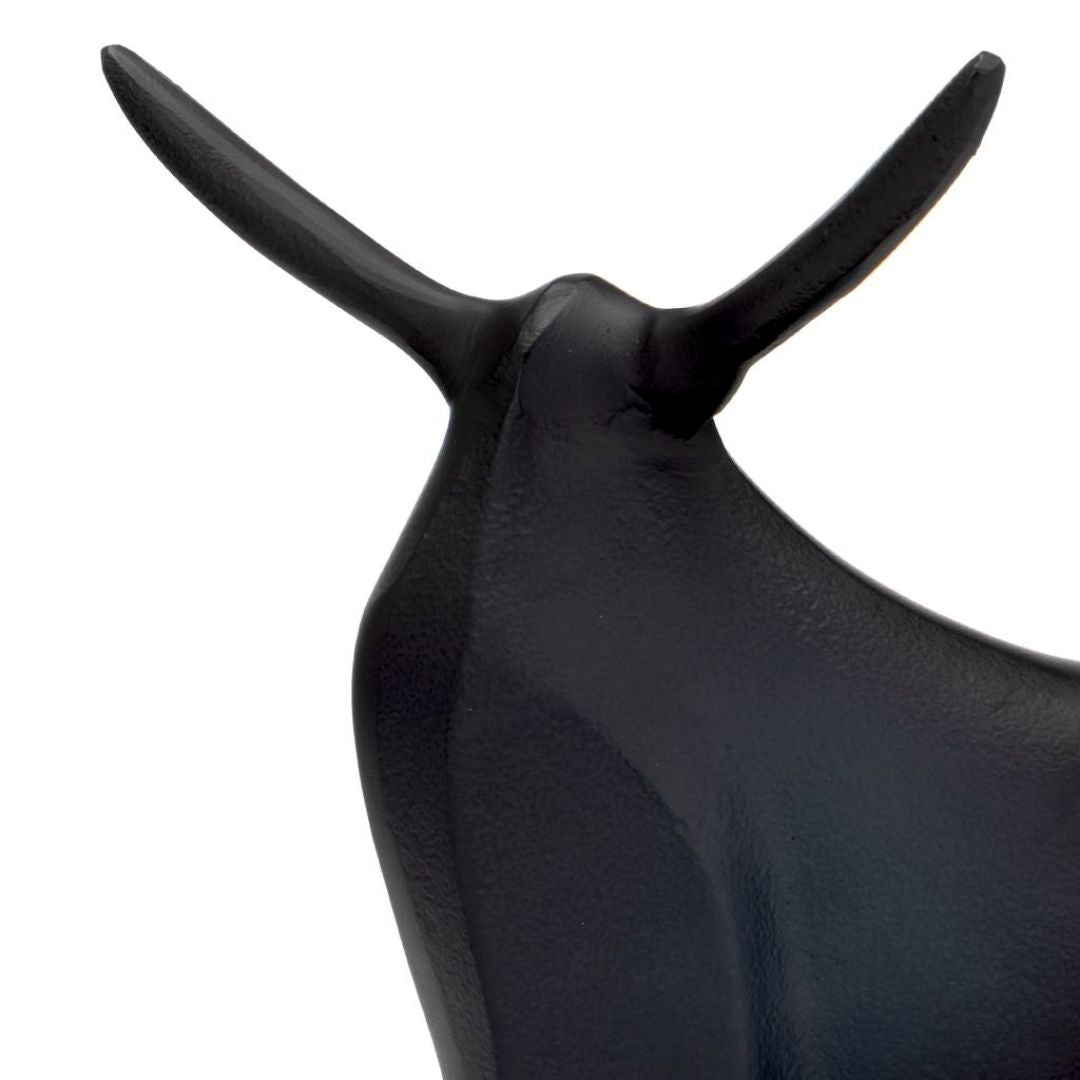 Jagna Black Bull Ornament Small