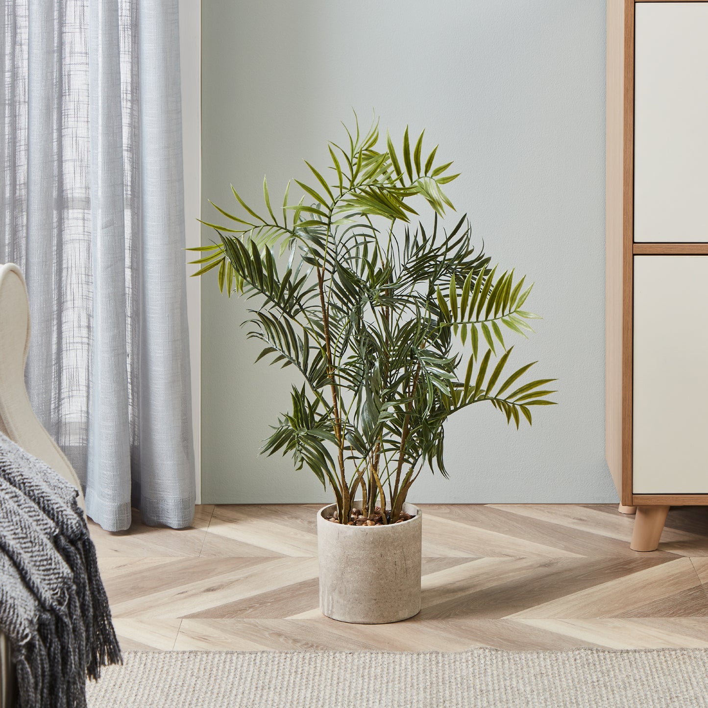 Artificial Potted Areca Palm Tree