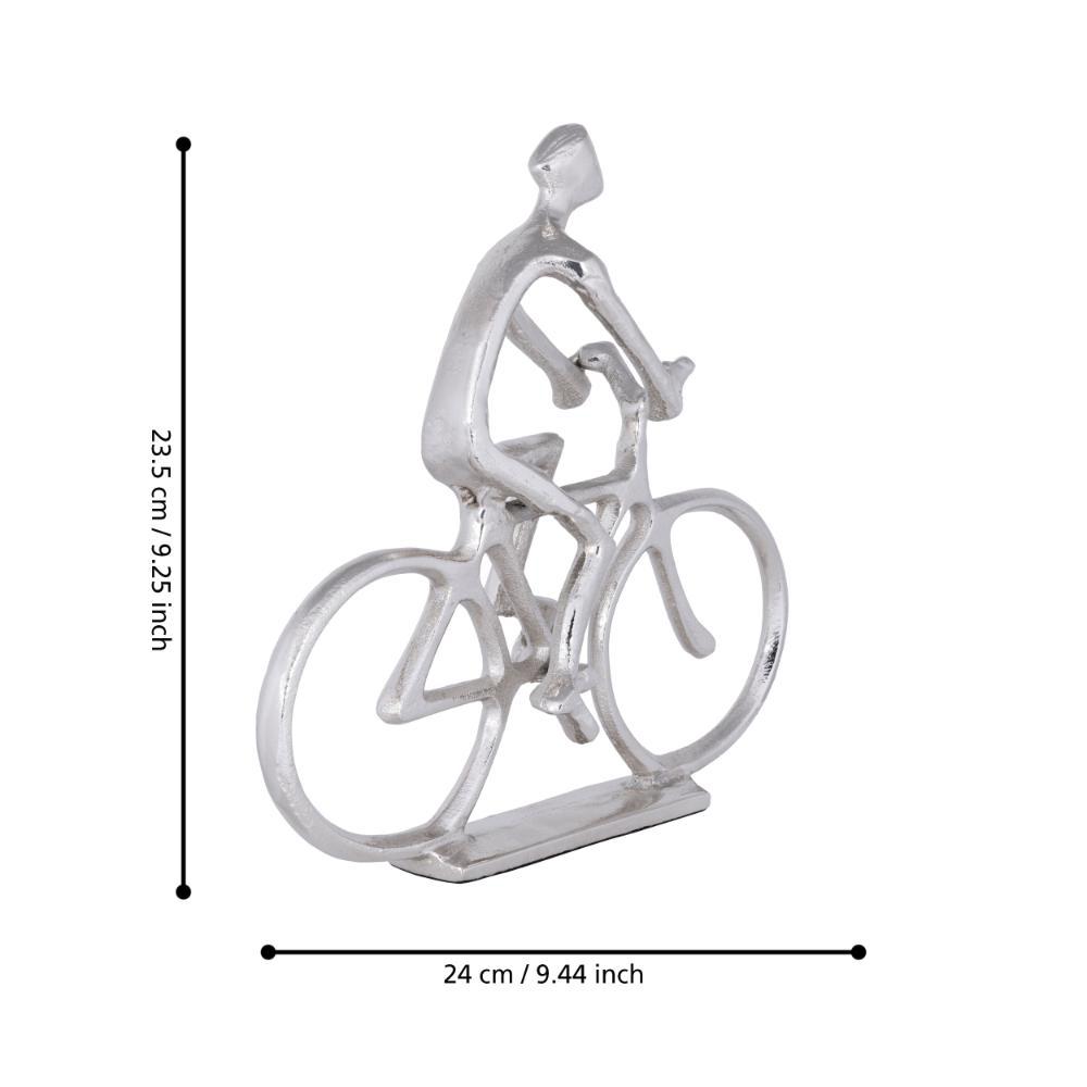 Zadiwin Silver Bike Ornament
