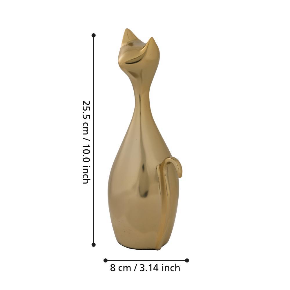 Nolalu Gold Cat Ornament