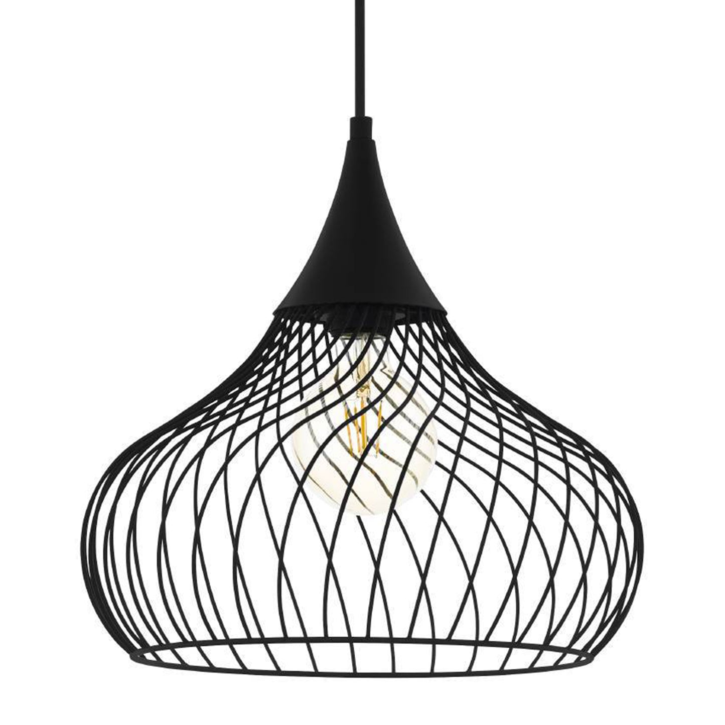 Staverton Black Ceiling Pendant