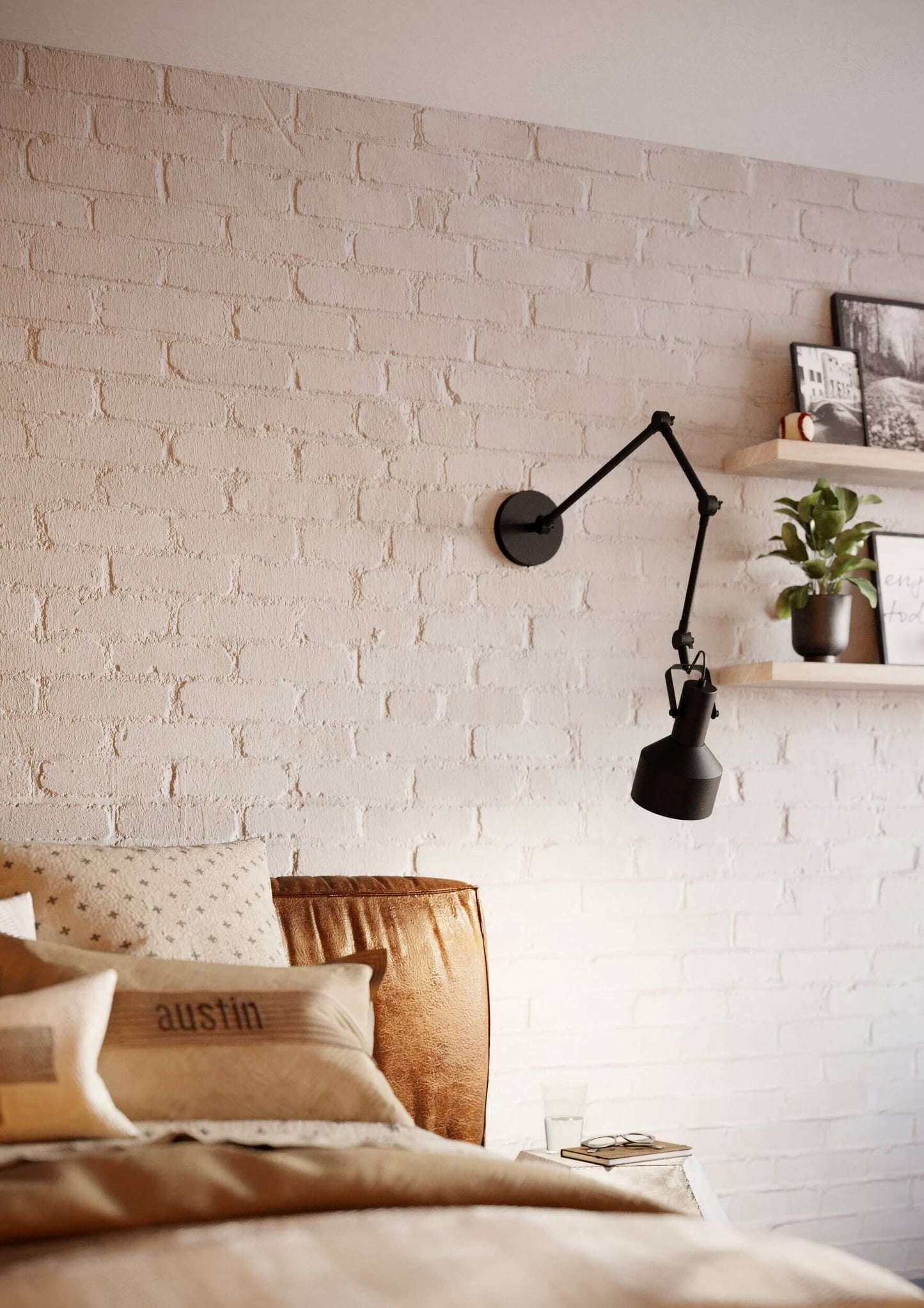 Takeley Black Adjustable Pendant Spotlight