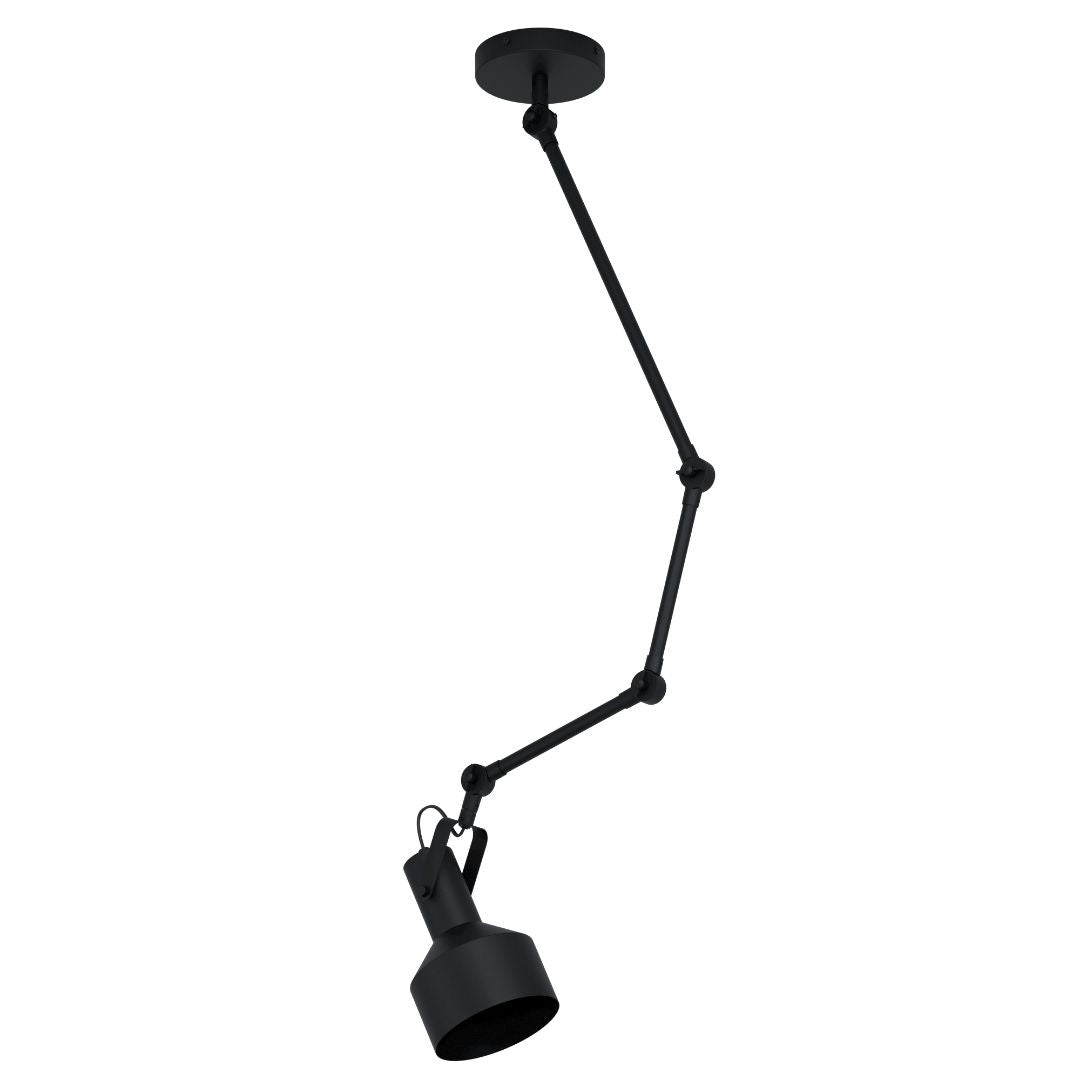 Takeley Black Adjustable Pendant Spotlight