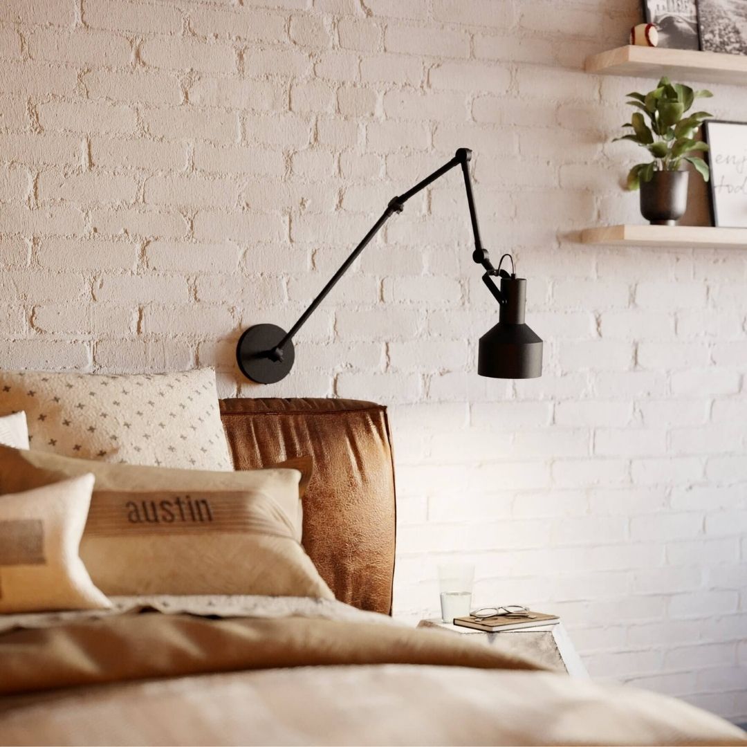 Takeley Black Adjustable Pendant Spotlight