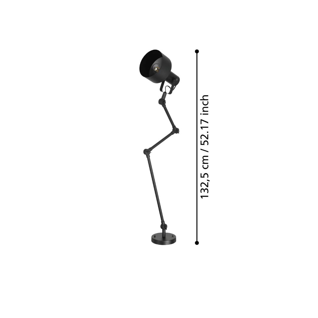 Takeley Black Adjustable Pendant Spotlight