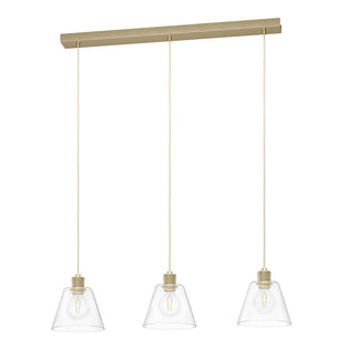 Copley Gold & Glass Ceiling Pendant Bar