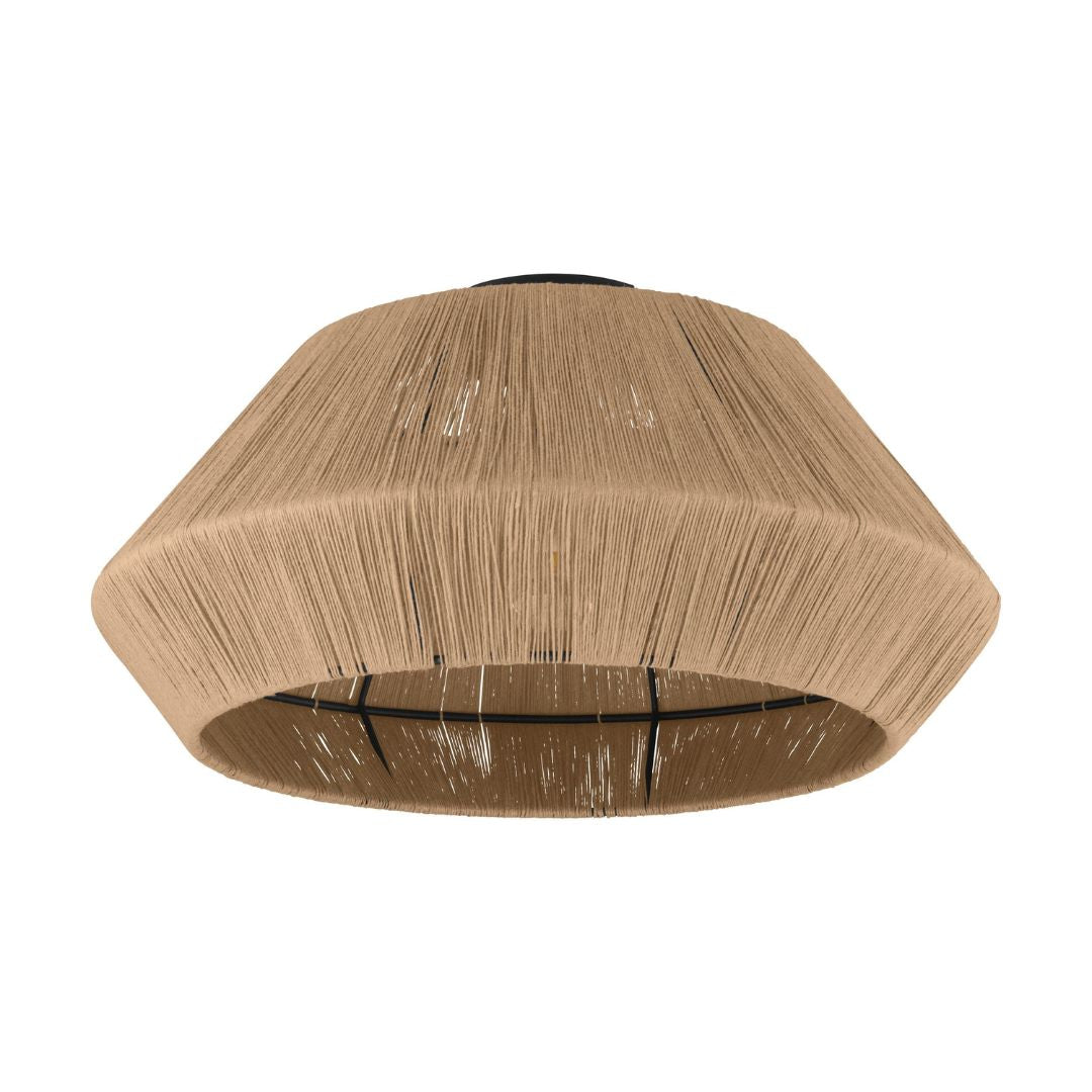 Alderney Natural Flush Ceiling Light