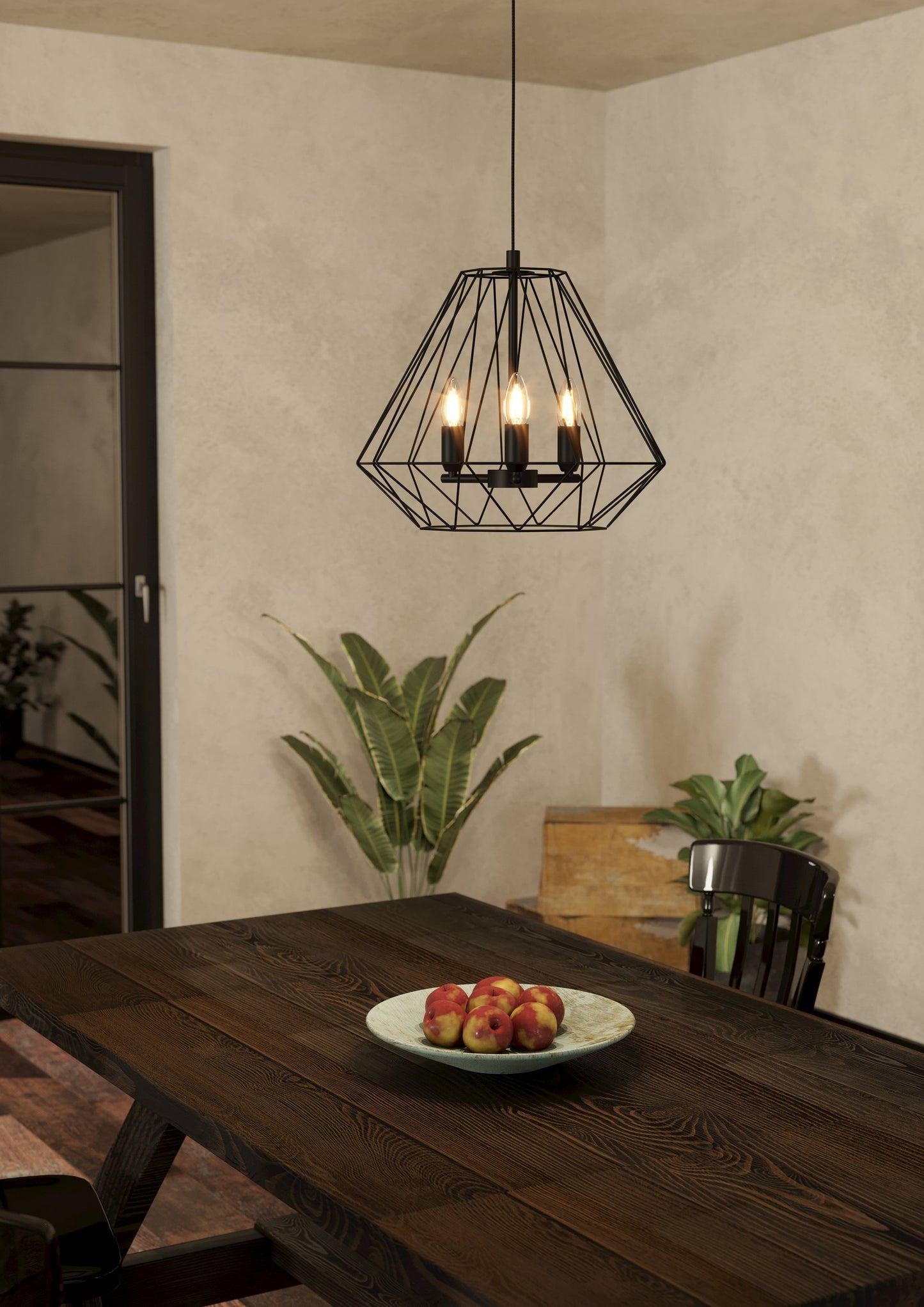 Tarle Multi-Light Black Pendant