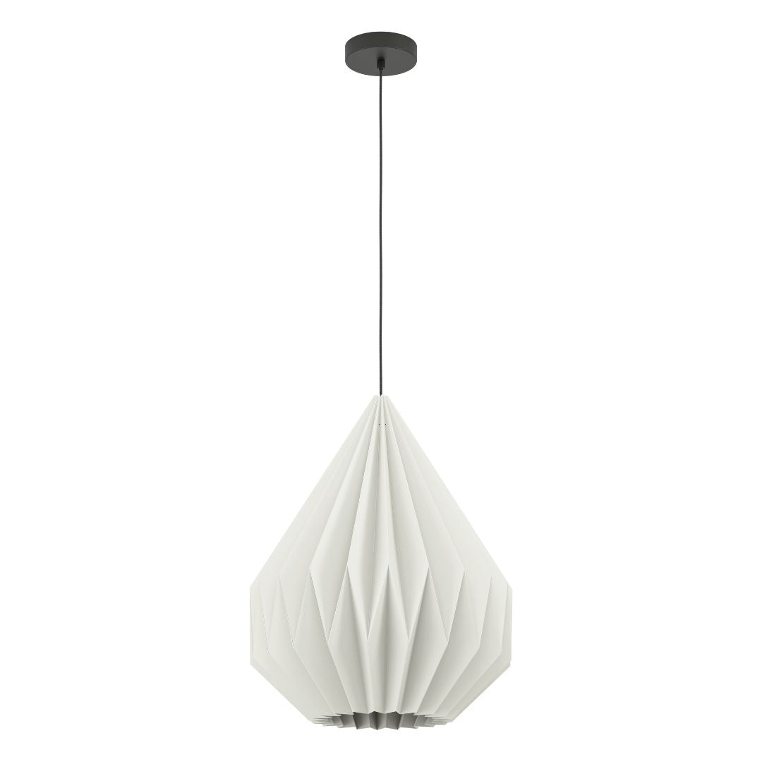 Minting Large White Pendant