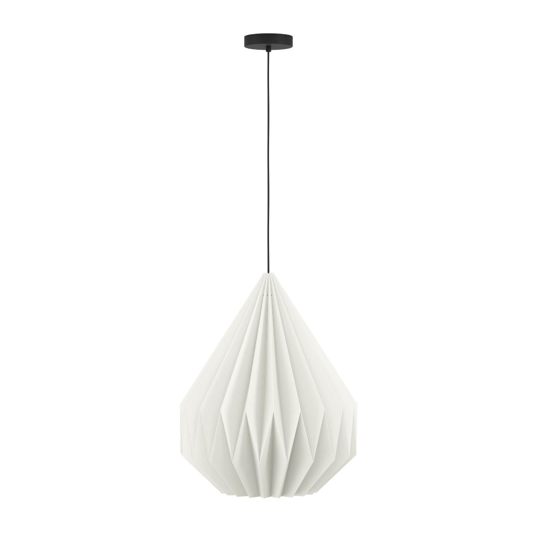 Minting Large White Pendant