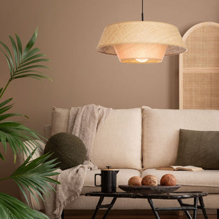 Marford Wooden Pendant Ceiling Light