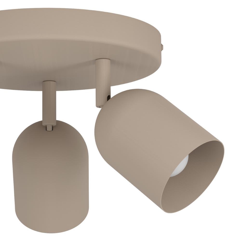 Tilston 3-Light Natural Spot Plate Light