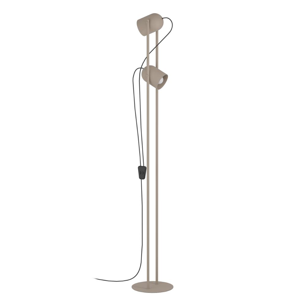 Tilston 2-Light Natural Floor Lamp