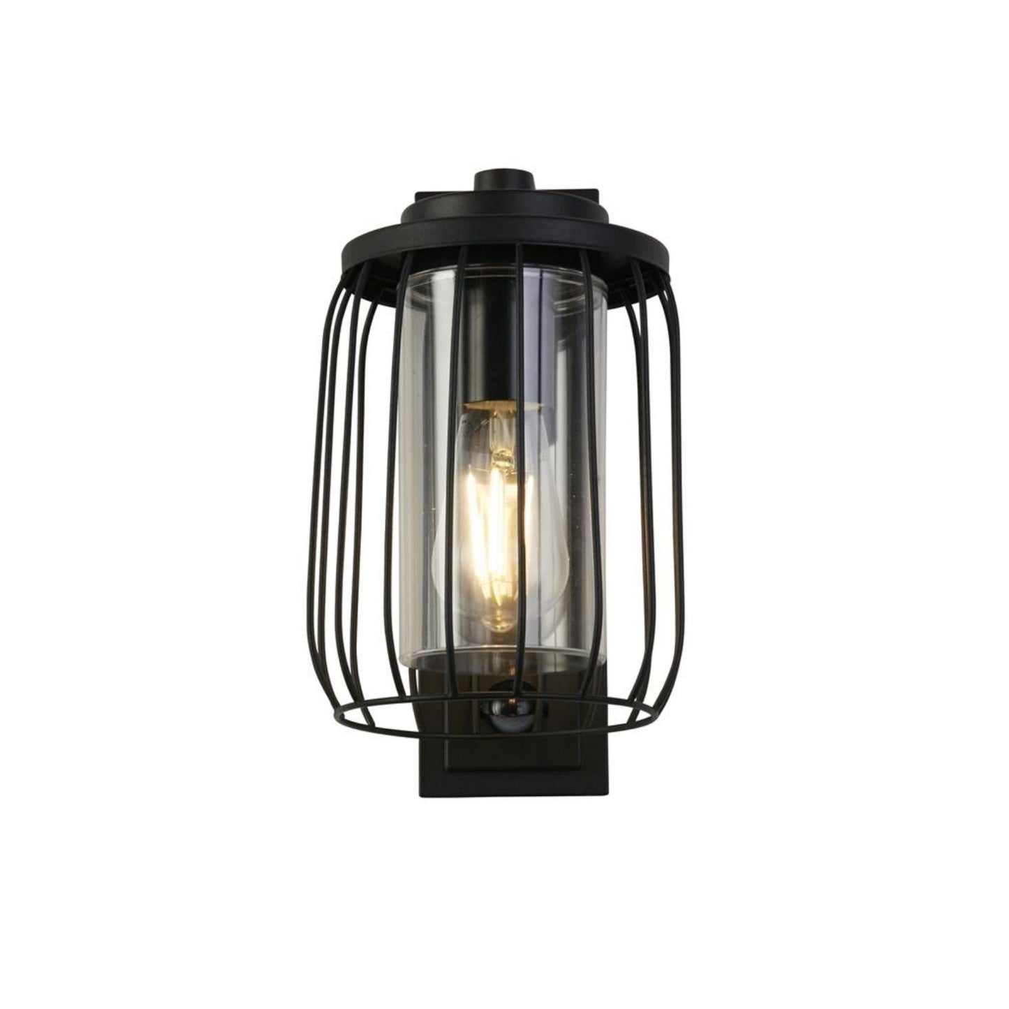 Reed Black Outdoor Wall Light