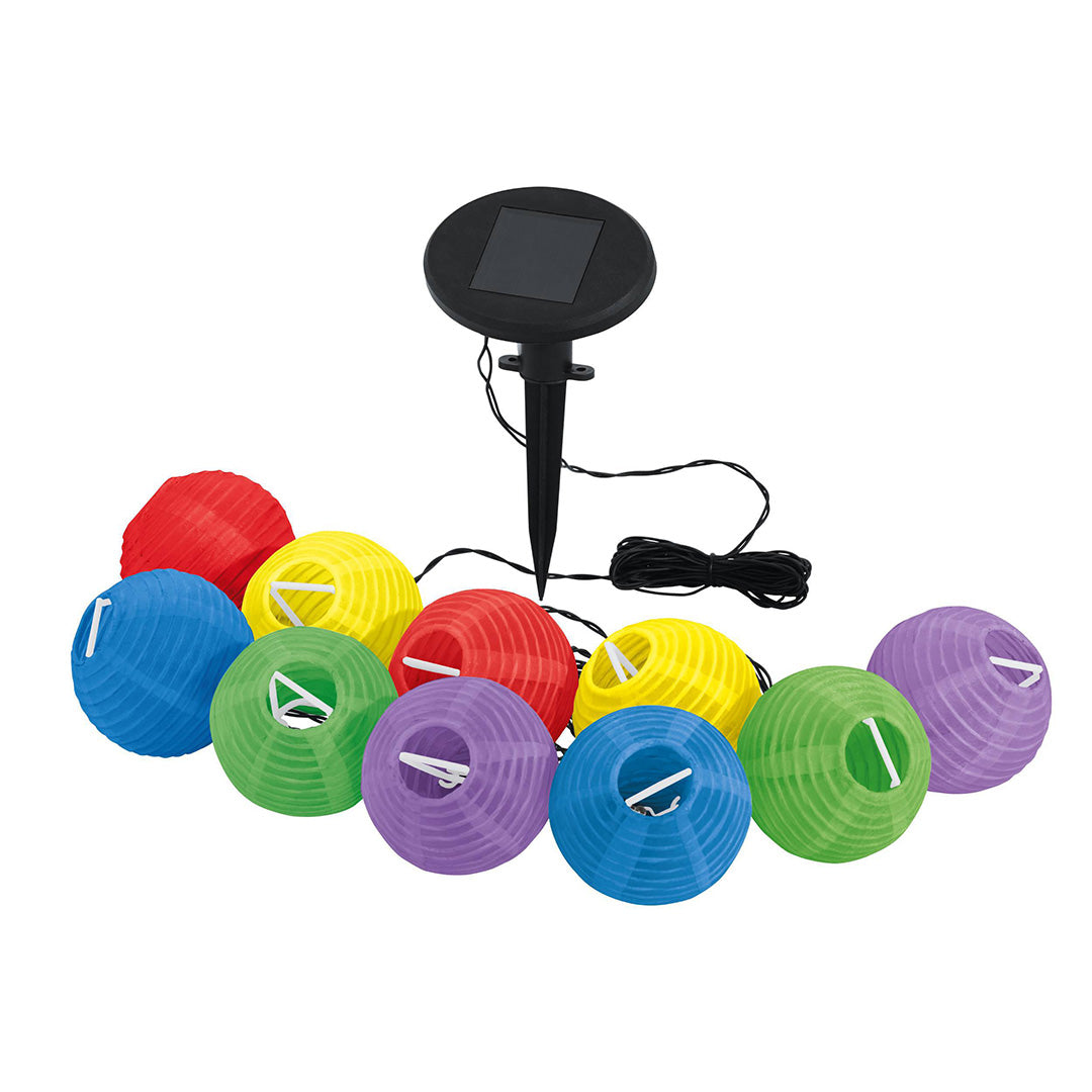 Solar Multi-Coloured LED Fairy Lights