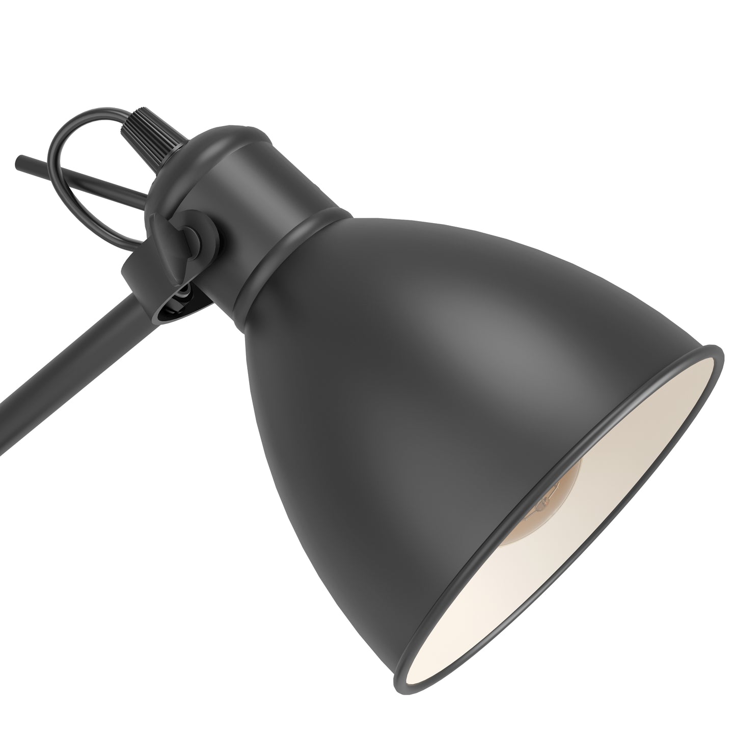 Priddy Black Floor Lamp