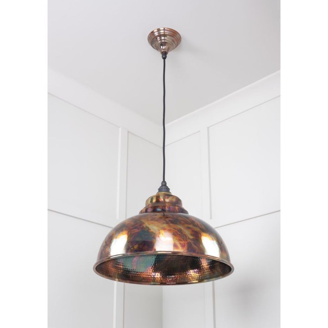 From the Anvil Burnished Harborne Pendant Ceiling Light