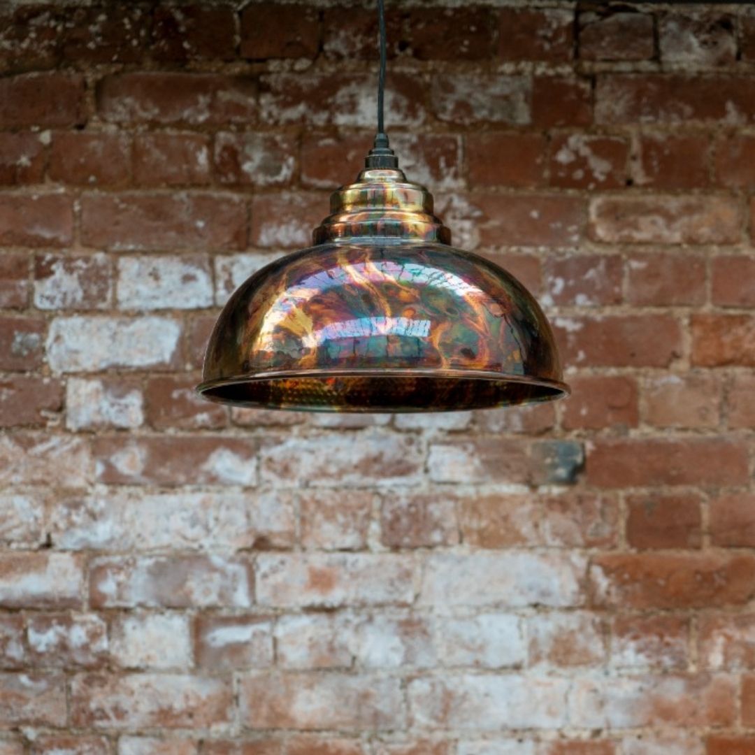 From the Anvil Burnished Harborne Pendant Ceiling Light