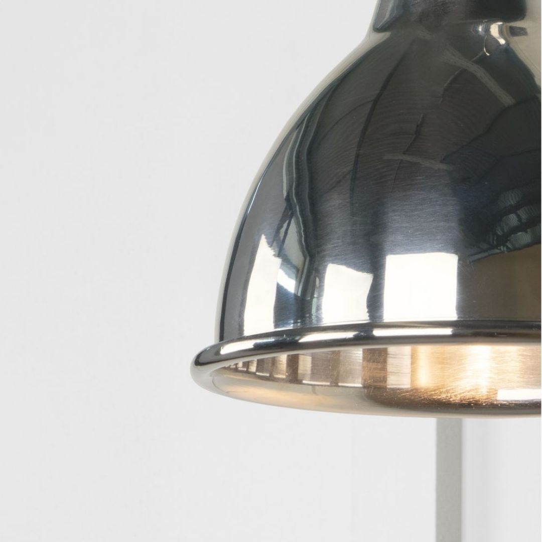 From the Anvil Smooth Nickel Brindley Wall Light