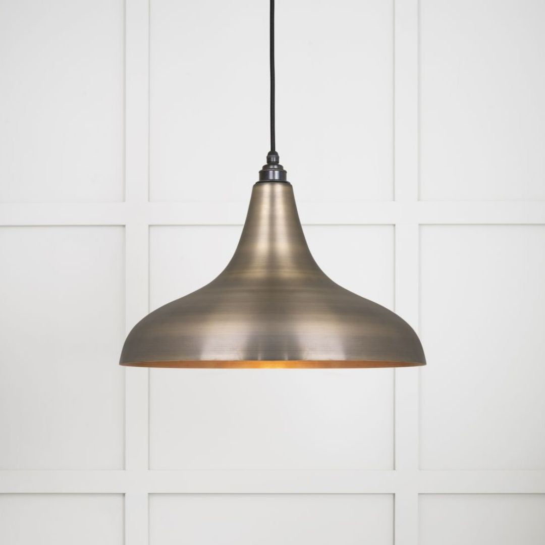 From the Anvil Aged Brass Frankley Pendant Ceiling Light