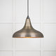 From the Anvil Aged Brass Frankley Pendant Ceiling Light