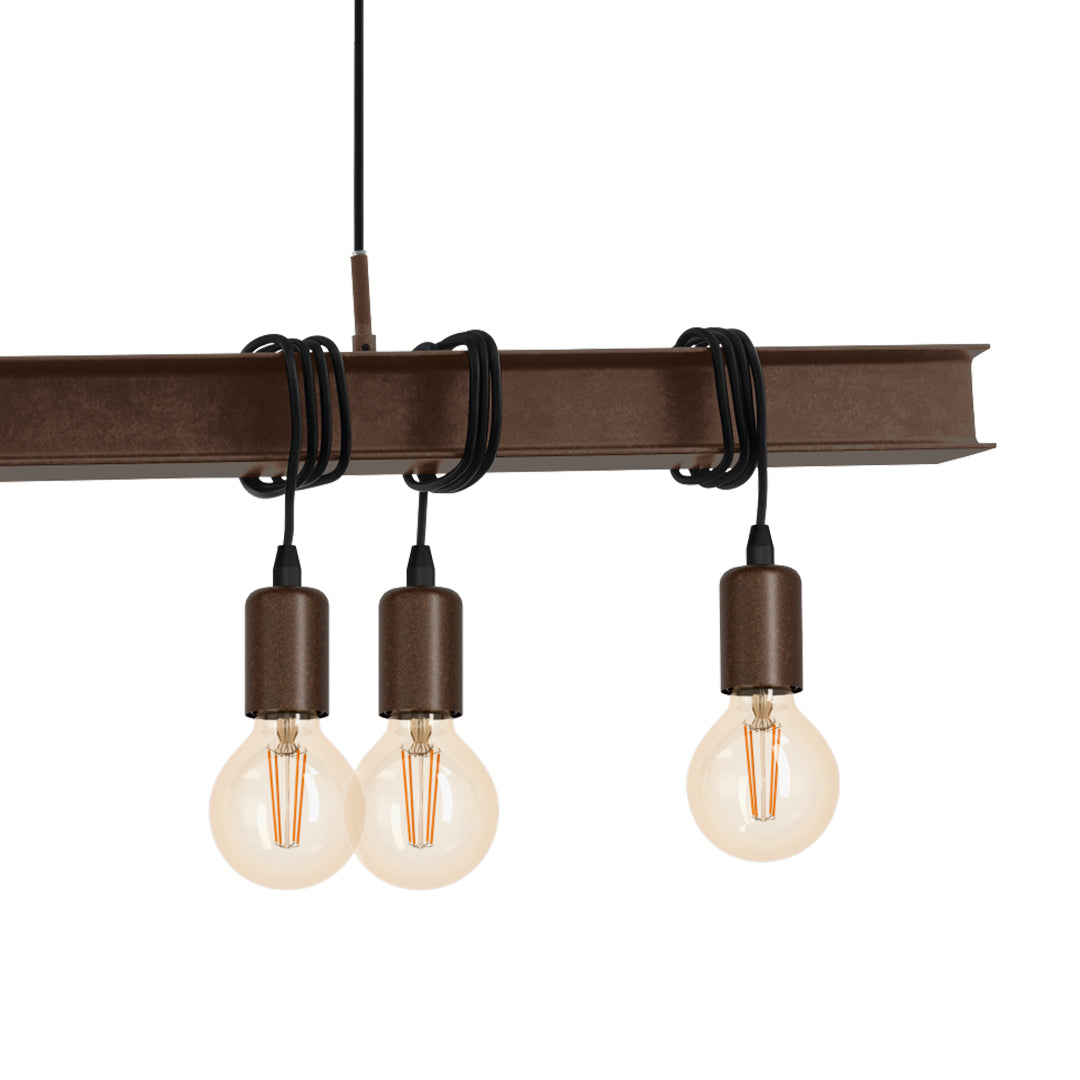 Townshend Steel 6 Light Ceiling Bar