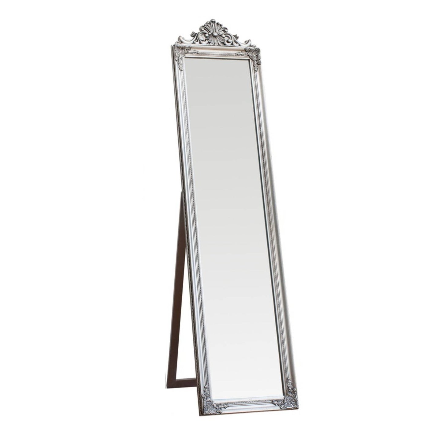Lambeth 45x179cm Cheval Silver Mirror