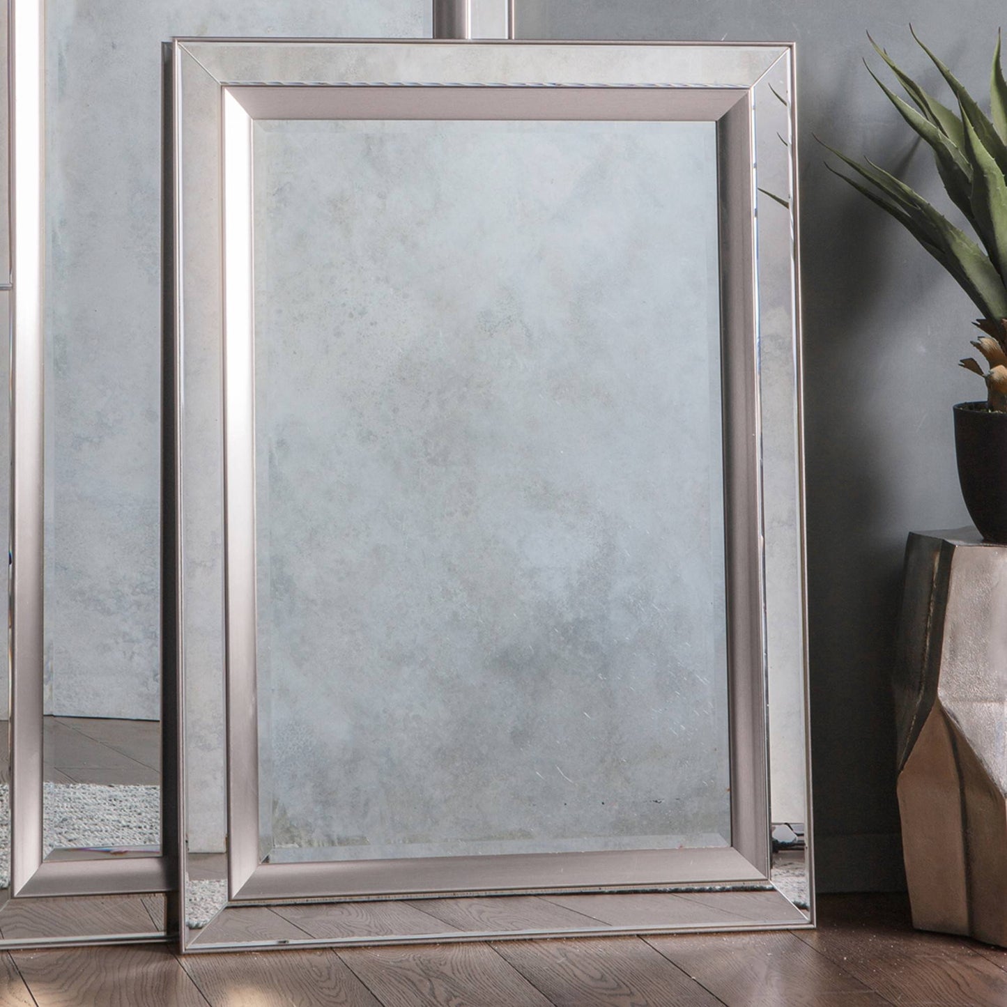 Madrid 80x110cm Silver Mirror
