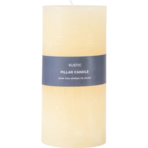 PILLAR CANDLE LARGE IVORY