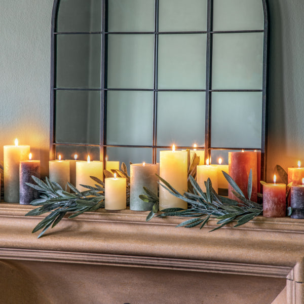 PILLAR CANDLE LARGE IVORY