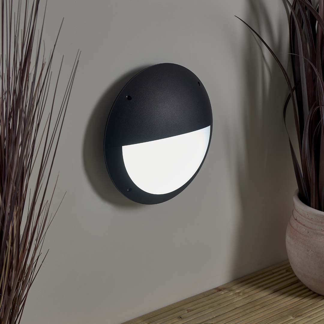Seran Eyelid LED Outdoor Wall Light IP65