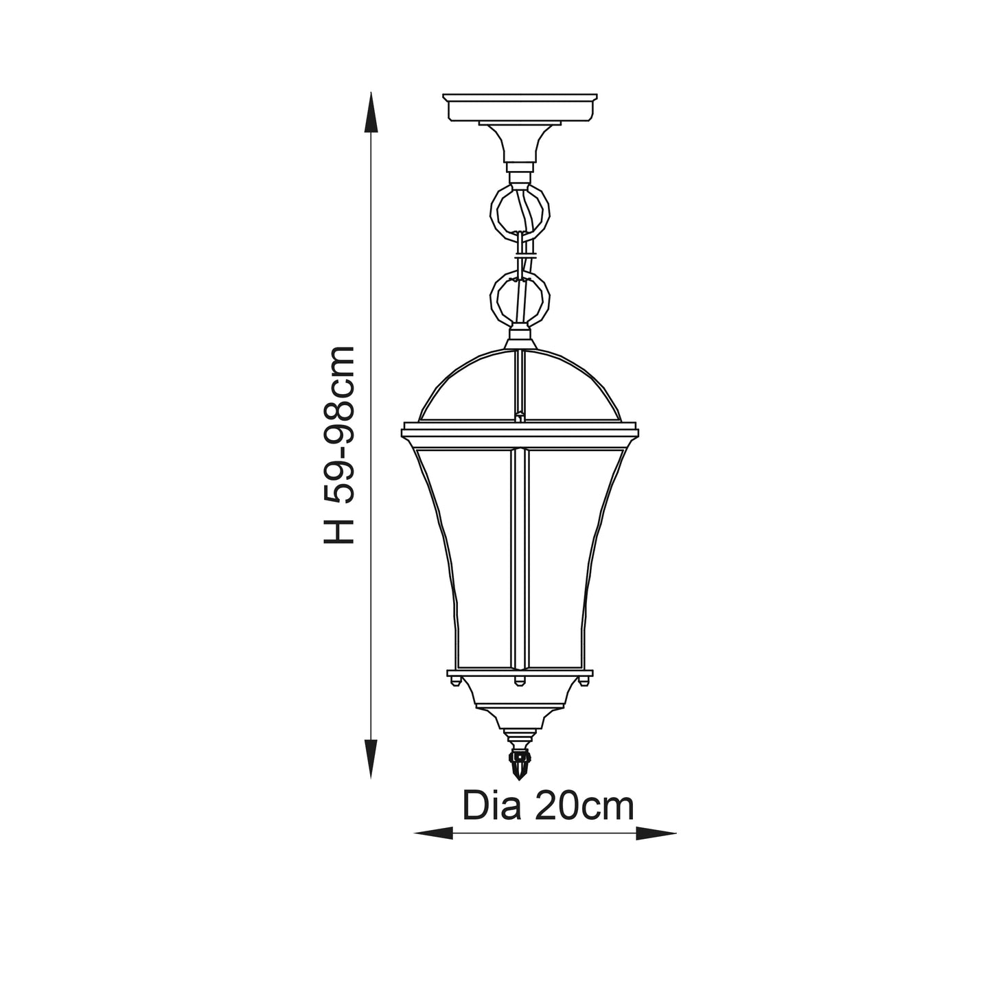 Drayton 1 Light Pendant