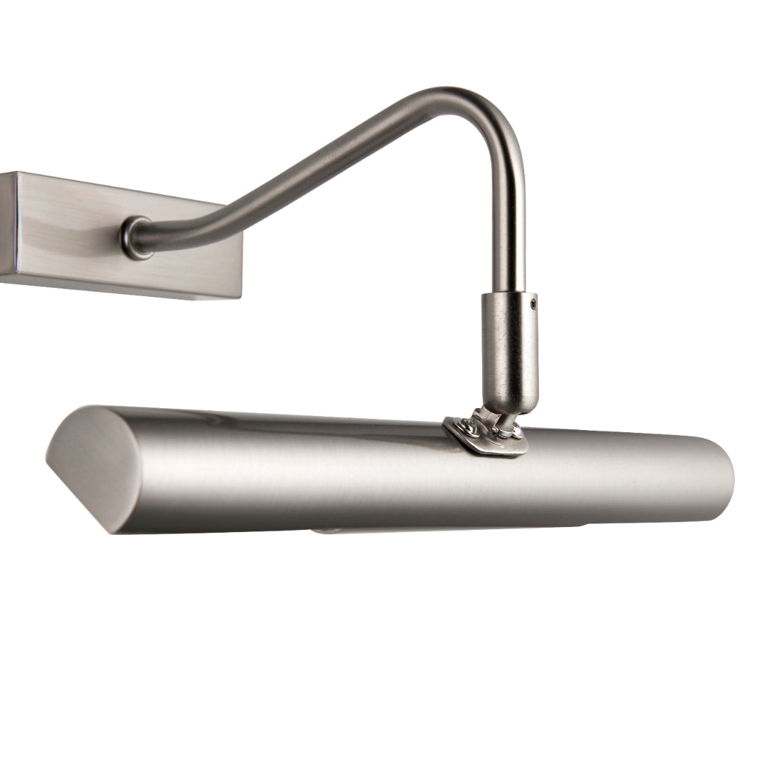 Satin Chrome LED Picture Wall Light