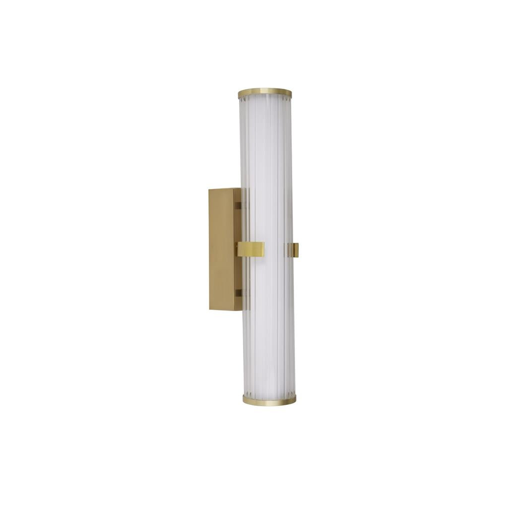 Clamp Gold IP44 LED Wall Light Small