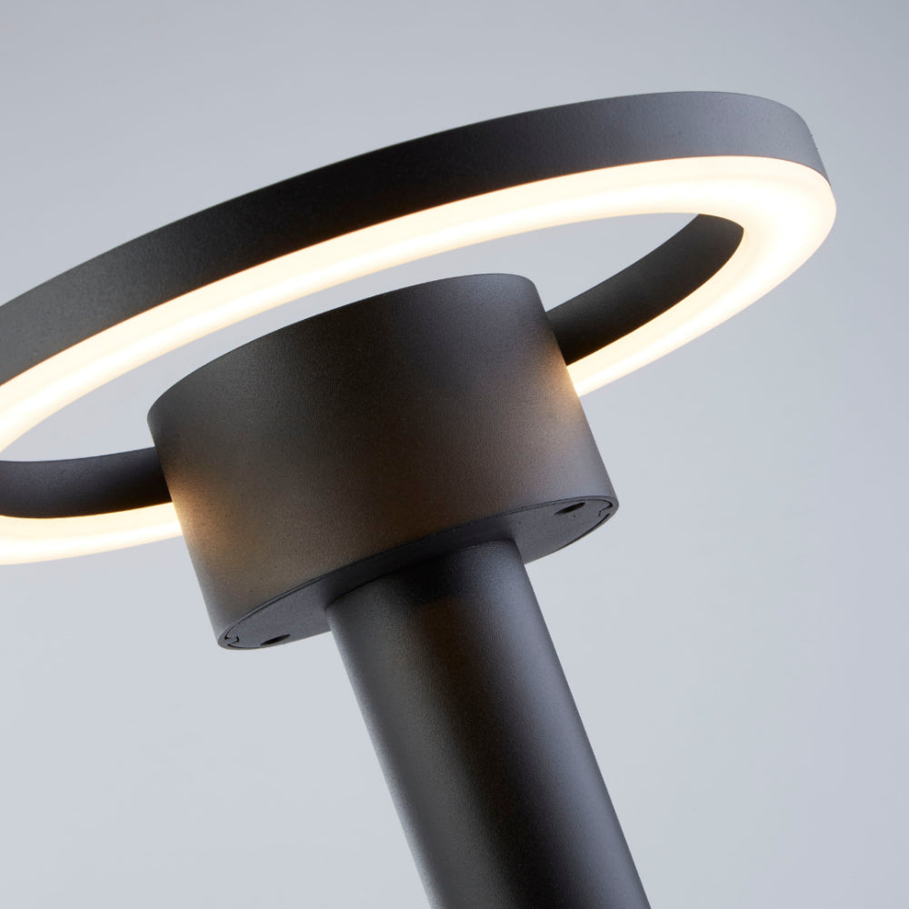 Outdoor Black LED Outdoor Post