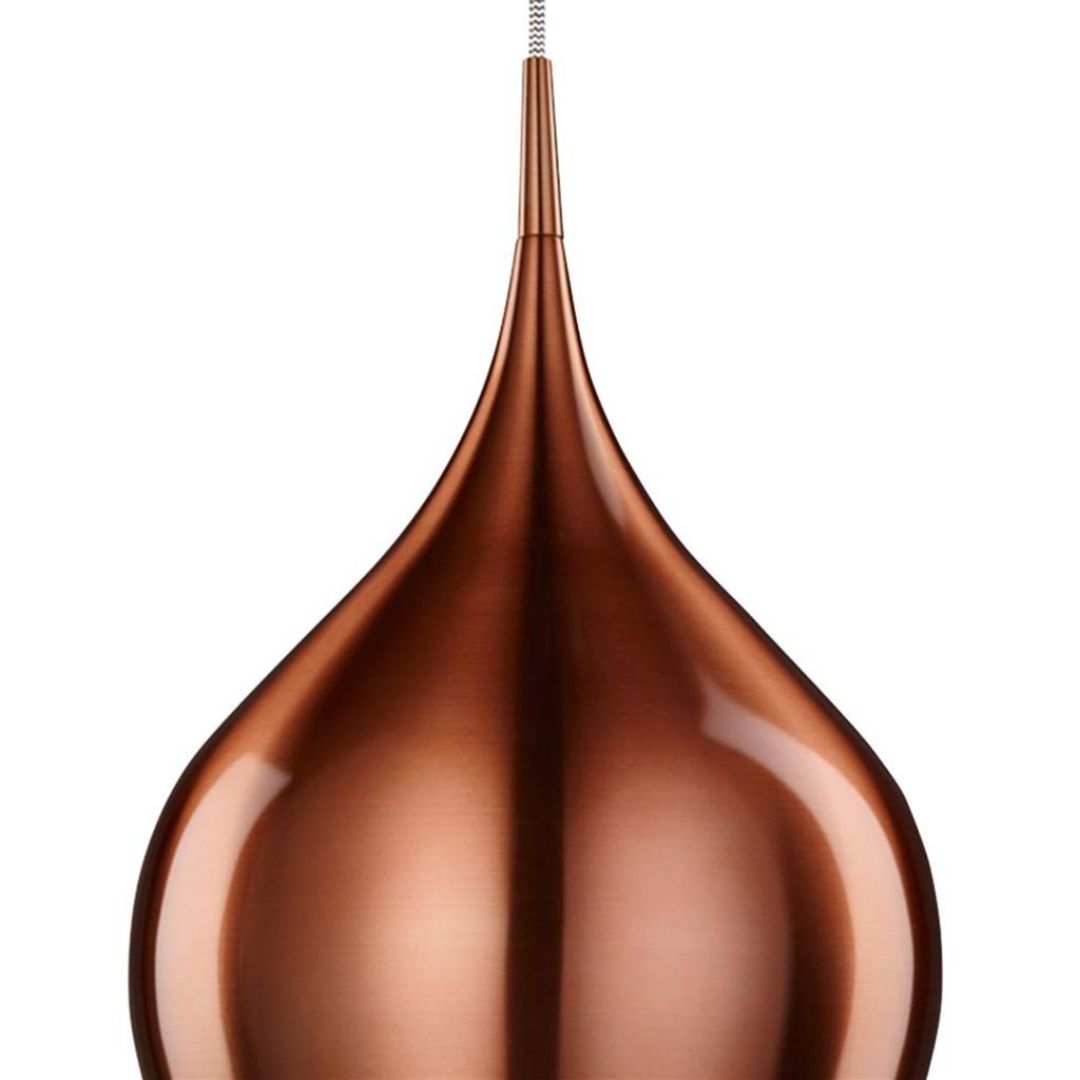 Vibrant Metallic Pink Pendant Ceiling Light